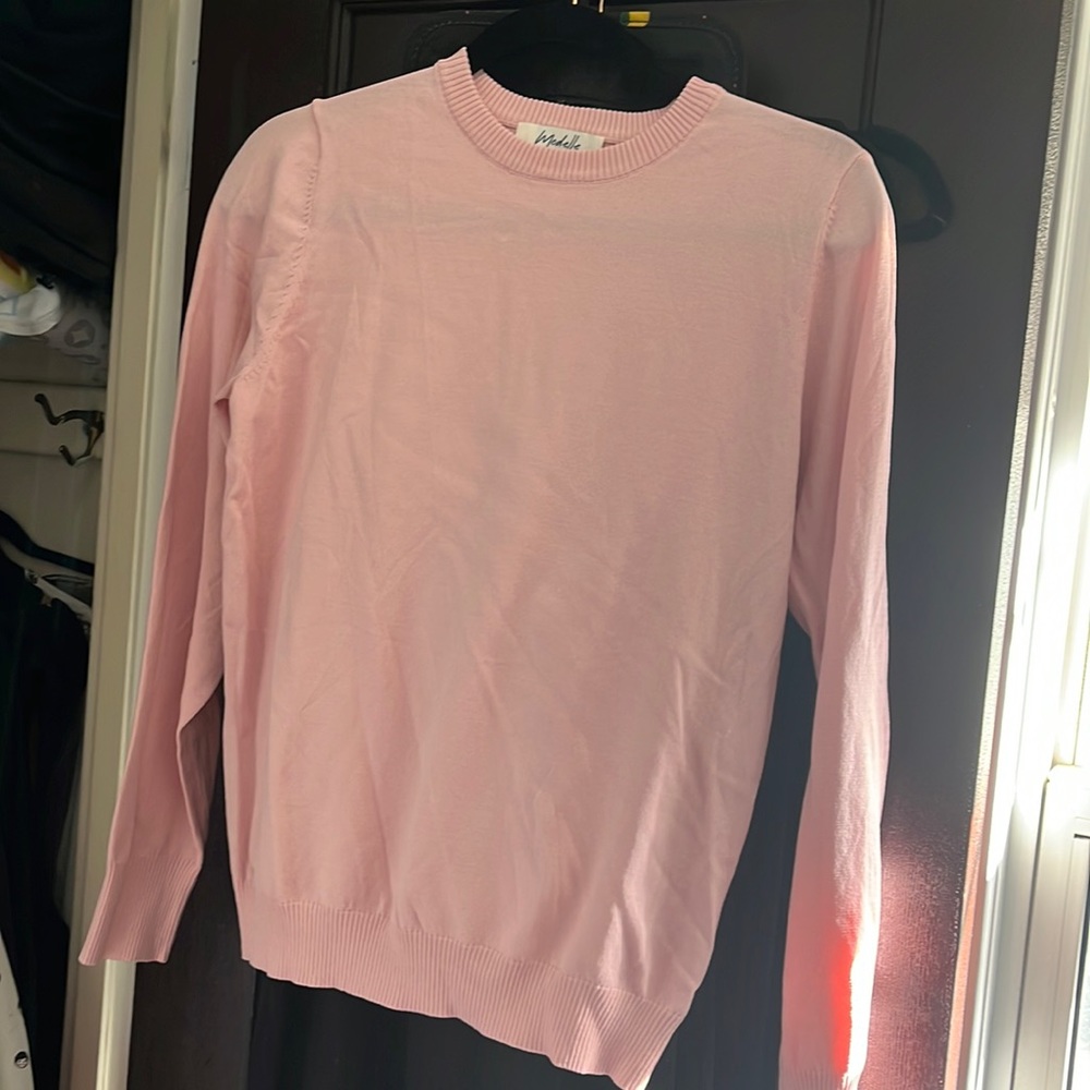 Pink sweater